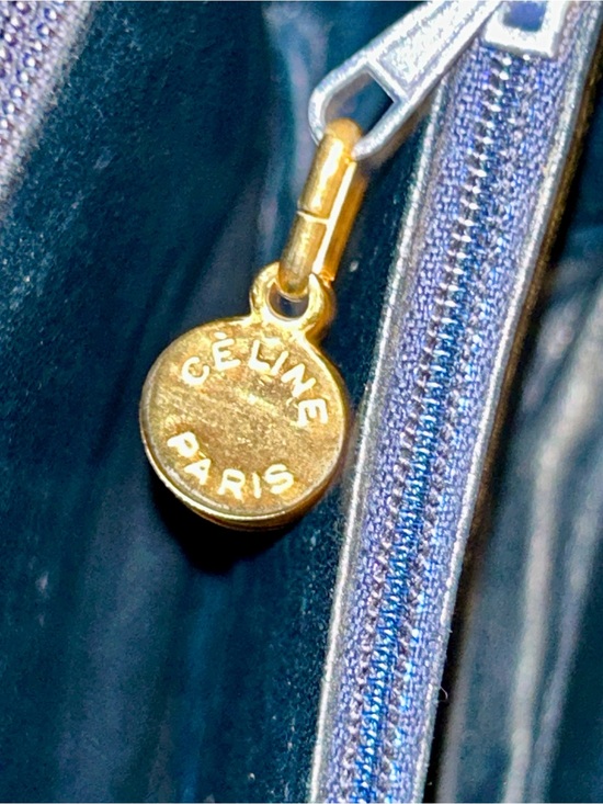 Celine C-Macadam Sulky Horse Carriage Shoulder Bag. Vintage!!!! COA included main image 7